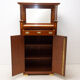 Secessionist Mahogany Display Cabinet, Austria, 1910