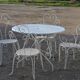 Salon de Jardin en fer forgé