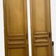 Set of two single-sided doors in 19th century solid fir