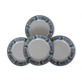 4 vintage dinner plates from CM&C, Massena model 220604