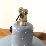 Pair of factory enamelled suspension lamp