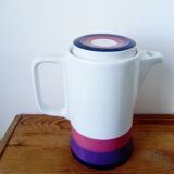Vintage porcelain coffee pot, 1970-1980