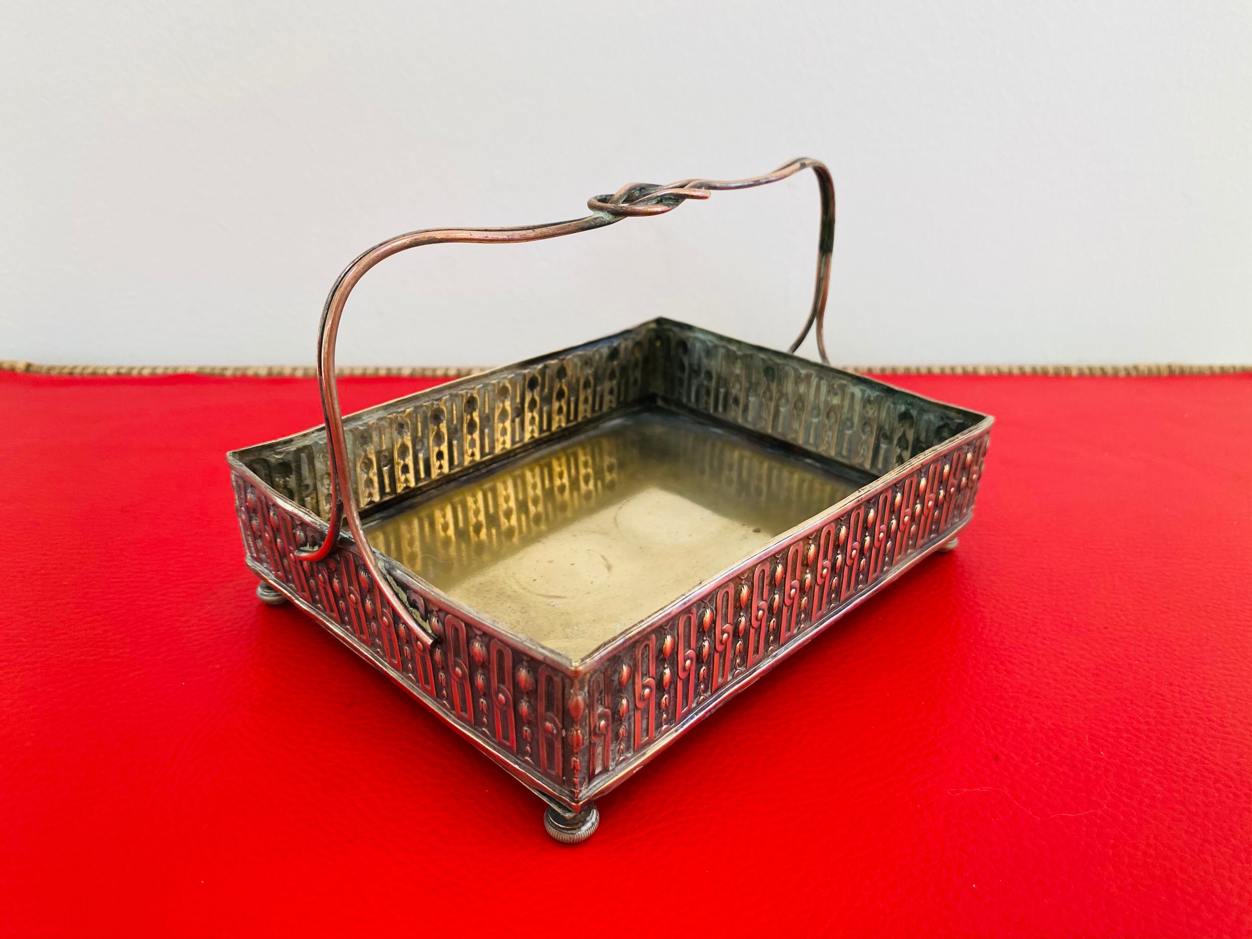 Old brass and copper top