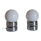 Paire de lampes années 70
