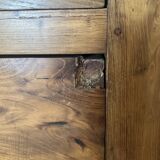 Solid walnut chest of drawers