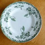 1 assiette St Amand et Hamage en terre de fer modèle Modern Style 221239