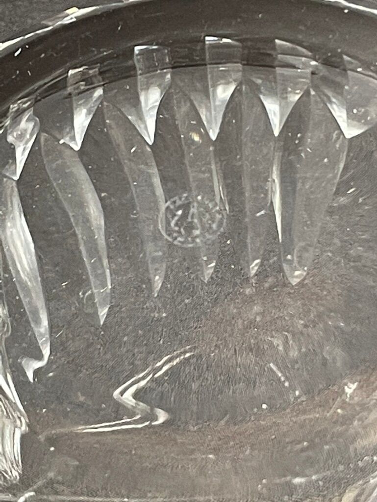 Baccarat - Broc with wide opening - Art Deco