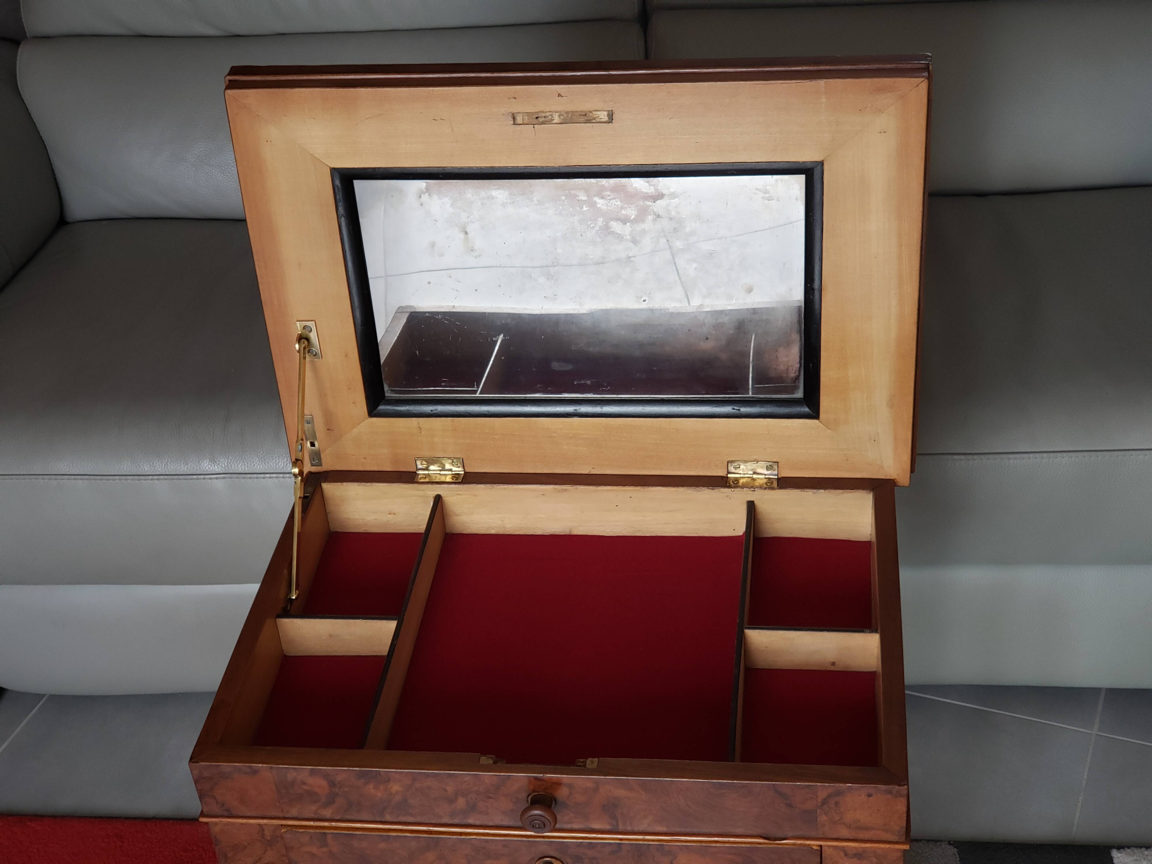 Vintage wooden dressing table