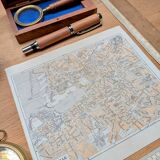 Printed in 1953, map of Marseille.