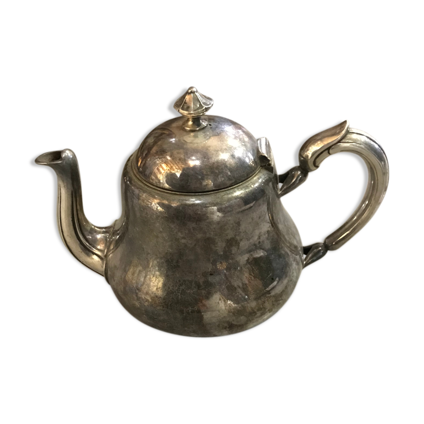 Christofle silver metal teapot
