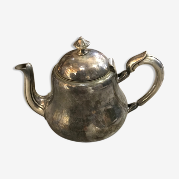 Christofle silver metal teapot