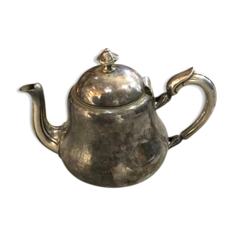 Christofle silver metal teapot