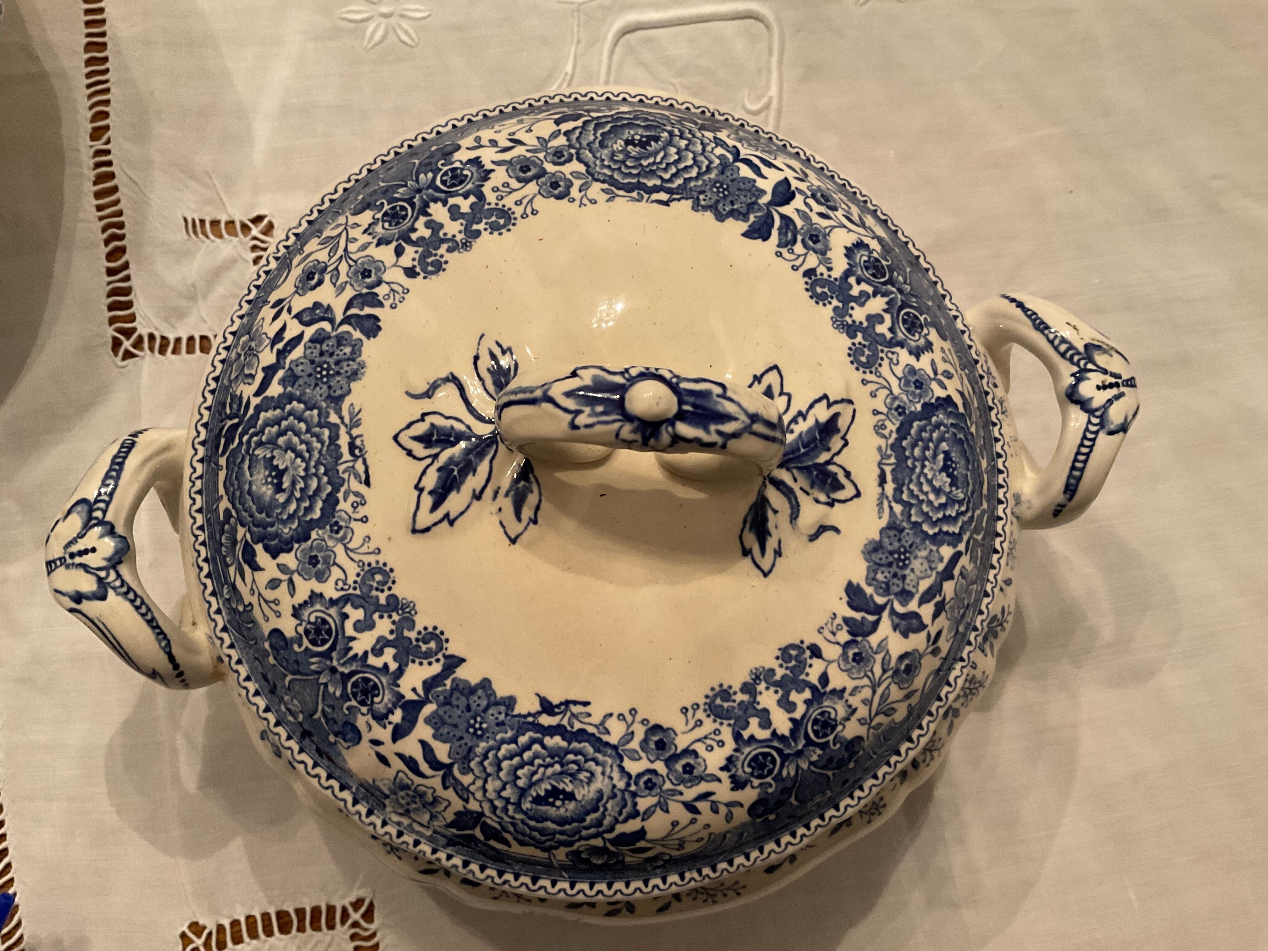 Saladier et soupière Burgeland, Villeroy et boch