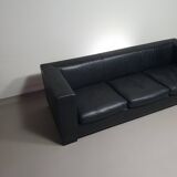 Wittmann leather sofa Camin by Paolo Piva