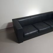 Wittmann leather sofa Camin by Paolo Piva