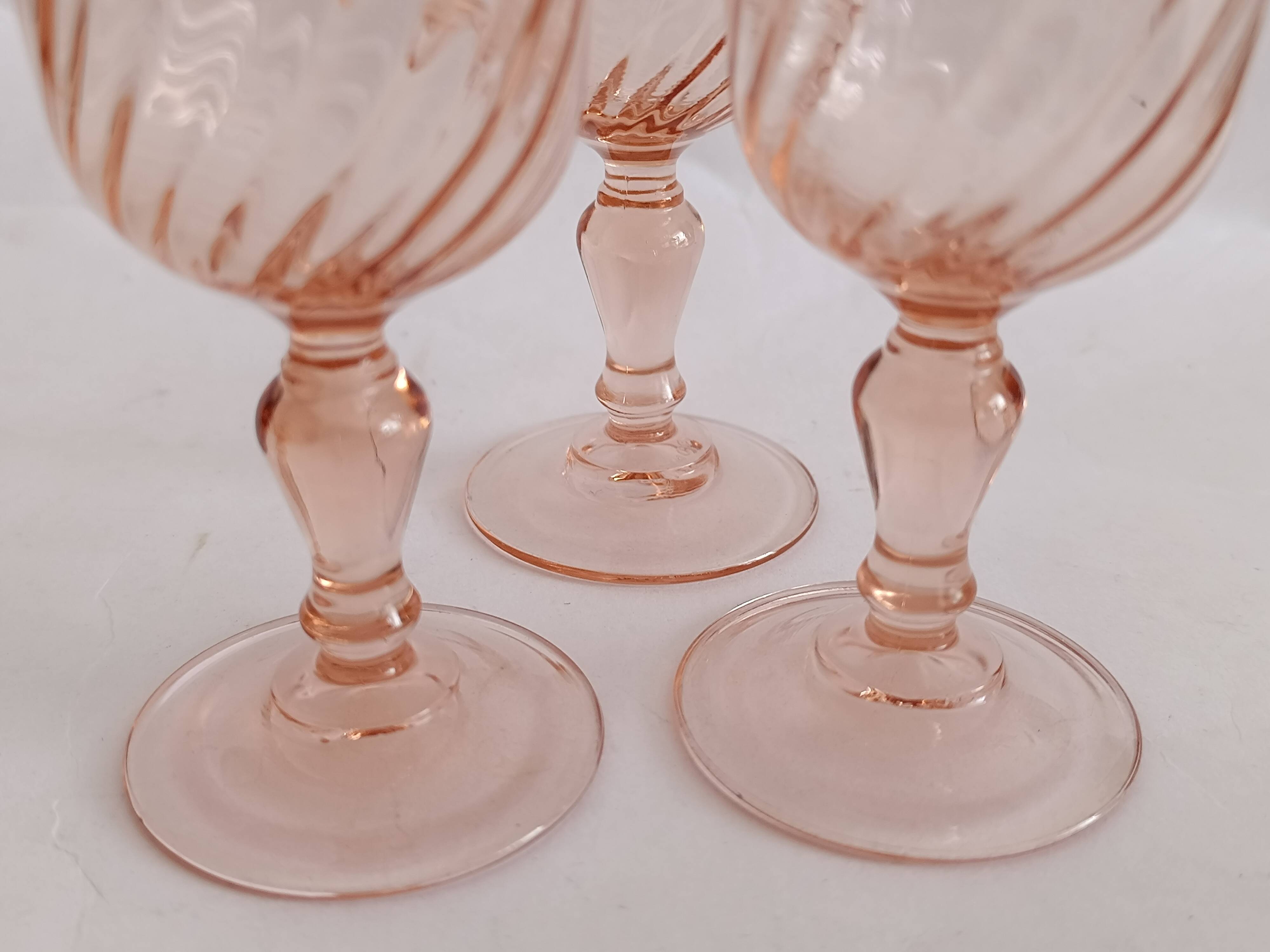 Luminarc Rosaline white wine glasses