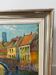 Vintage Mid Century Framed Oil Painting - Evening Walk