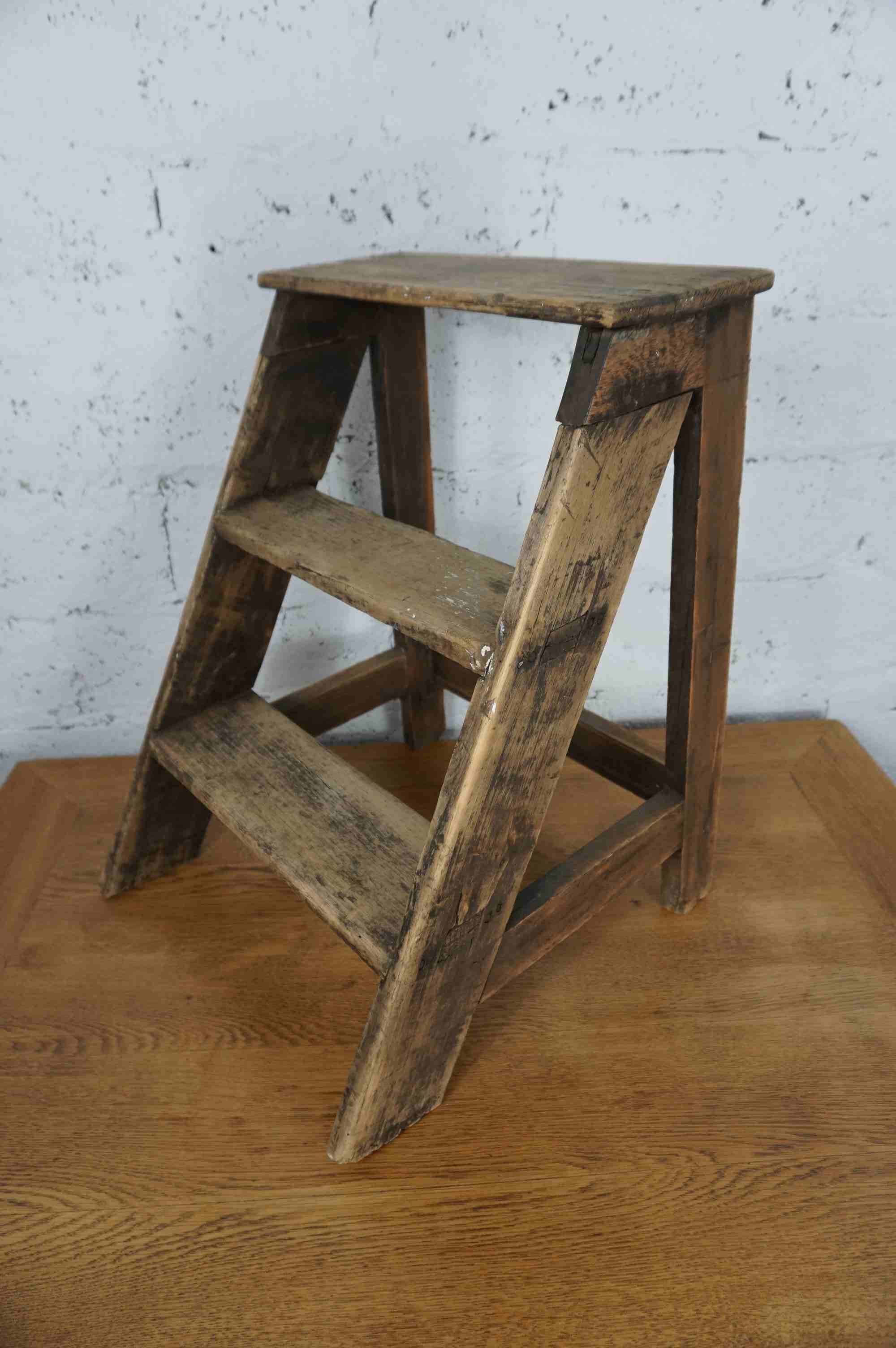 small vintage stepladder or step stool