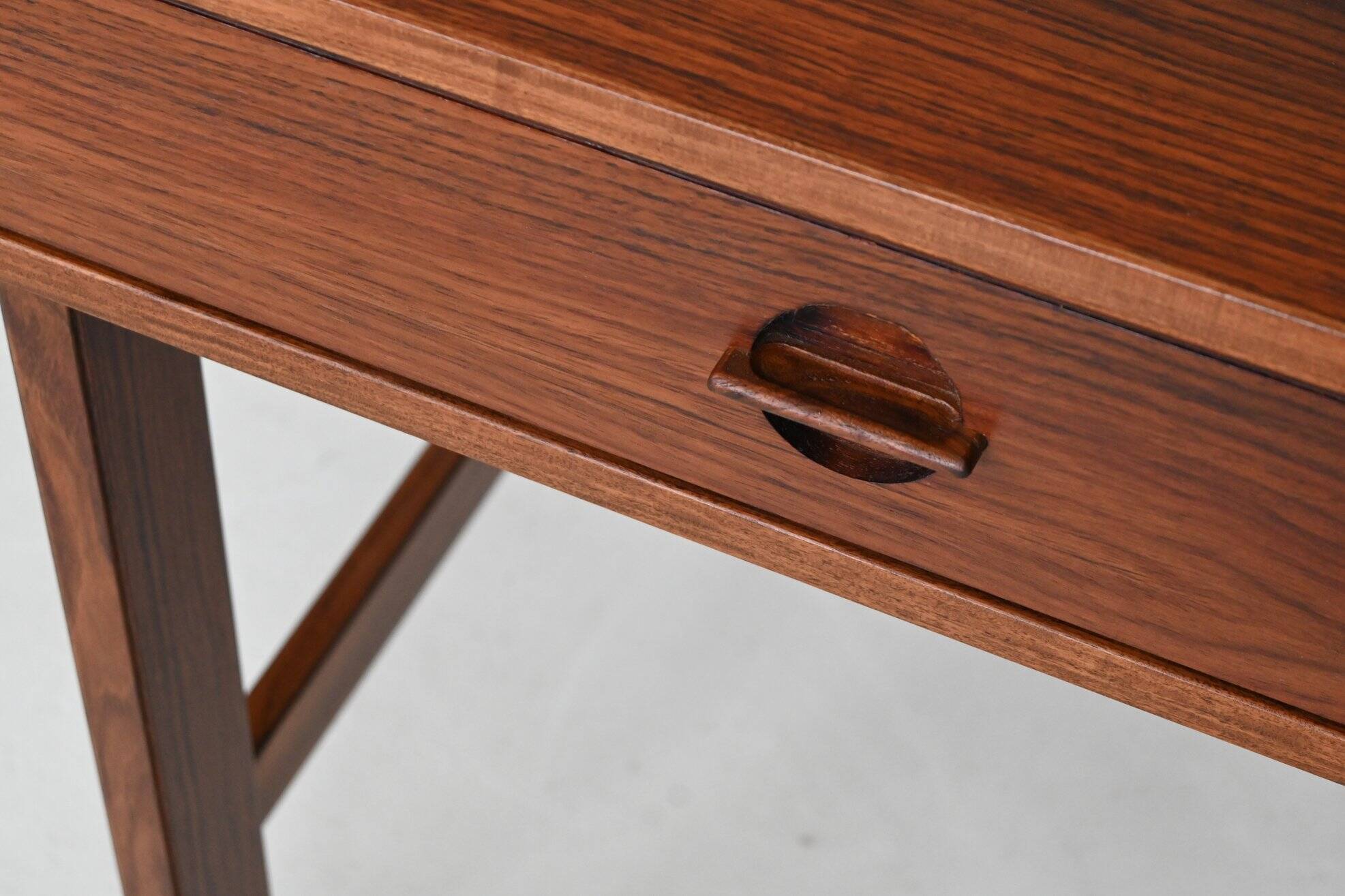 Bureau Peter Lovig Flip-Top Partners en palissandre, Lovig, Danemark, 1960