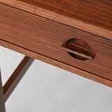 Bureau Peter Lovig Flip-Top Partners en palissandre, Lovig, Danemark, 1960