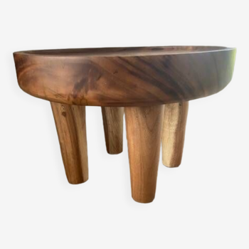 Suar wood side table