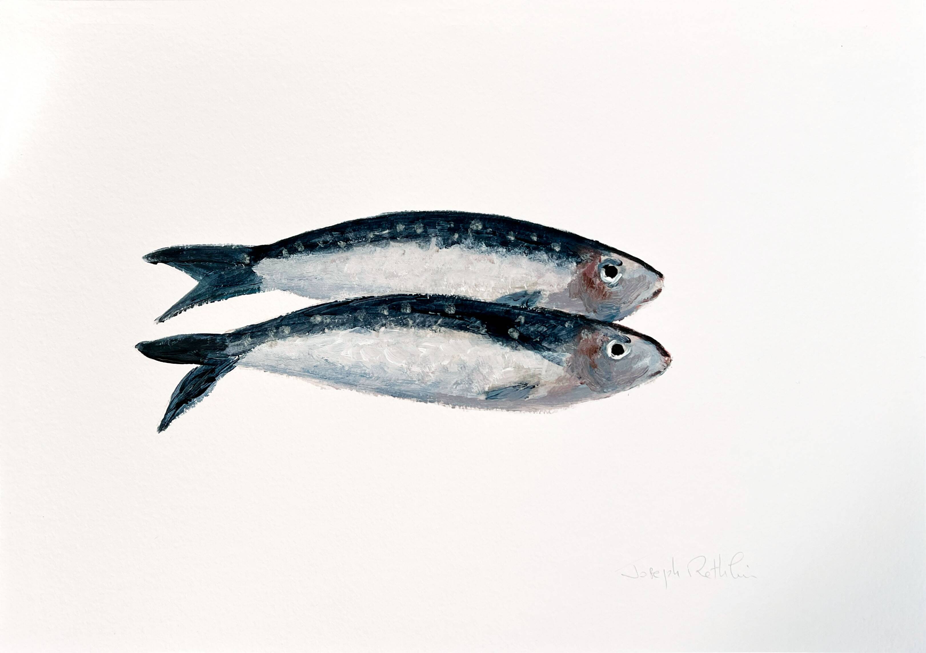 "2 sardines" par Joseph Rethlin