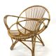 Fauteuil rotin Van Rohe Noordwolde, 1960