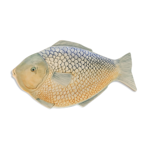 Plat zoomorphe poisson