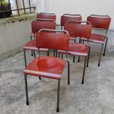 6 chaises gispen 106 université de Delft