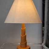Pair of pine lamps, 1980s