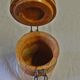 Wood jar turned