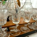 Cave has Charles X-style liqueur in 19th century lemon wood veneer