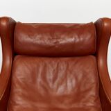 Børge Mogensen Wingback Chair No.2204 für Fredericia