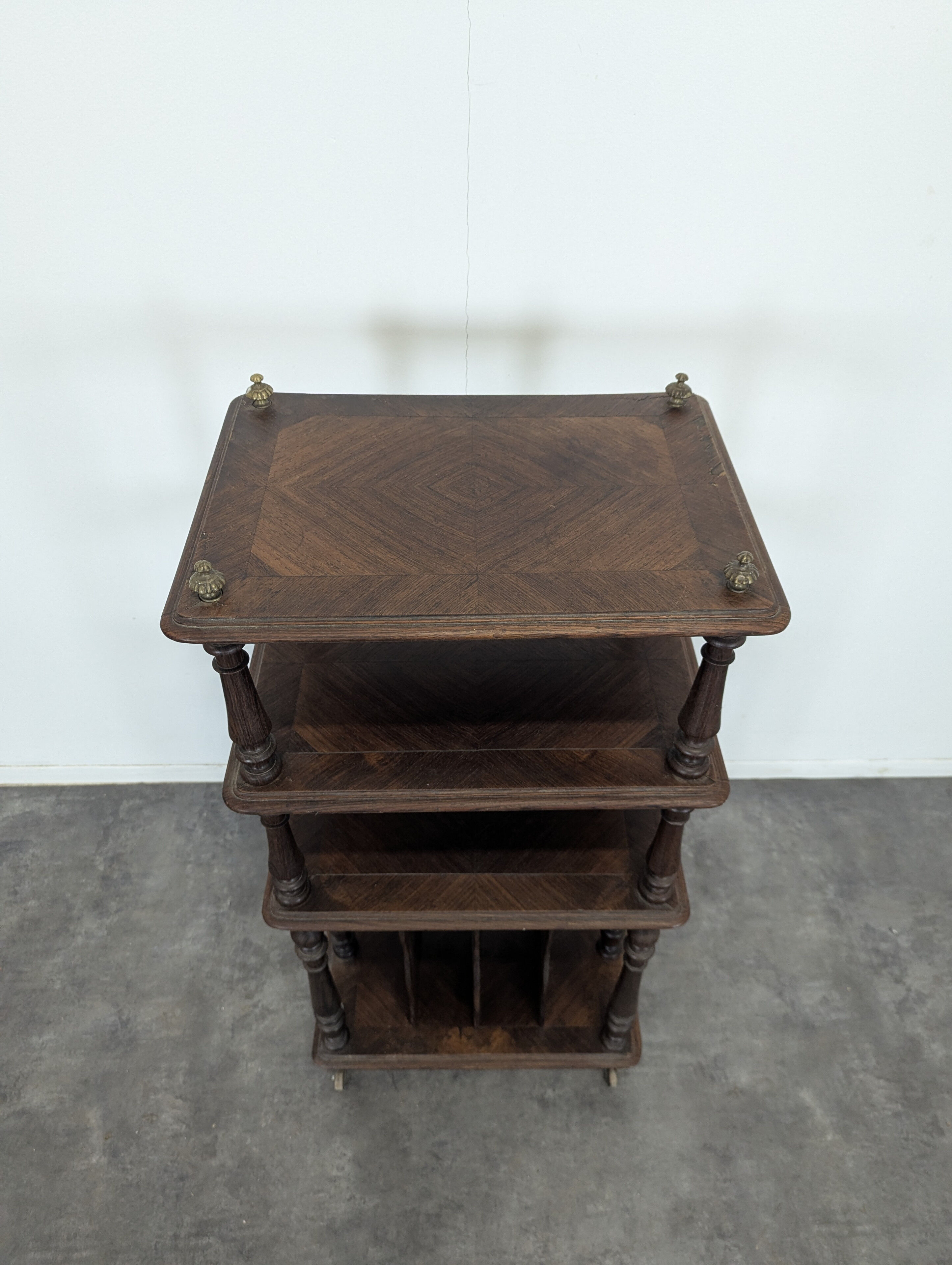 Rosewood music cabinet from the Napoleon III period