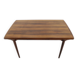 Table à manger extensible en bois danois des années 1960