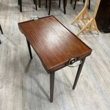 Folding wooden table