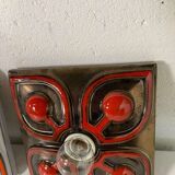 Vintage lava wall lamps