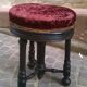 Ancient piano stool
