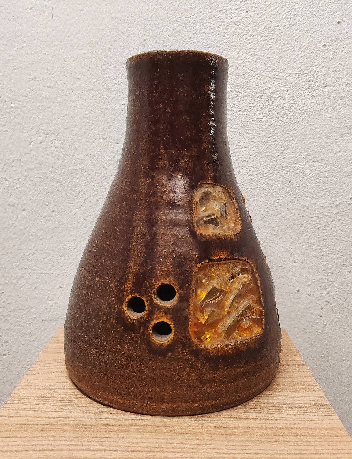 Accolay ceramic lamp by Georges Pelletier