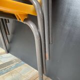 Series 4 vintage school chairs from the 80s