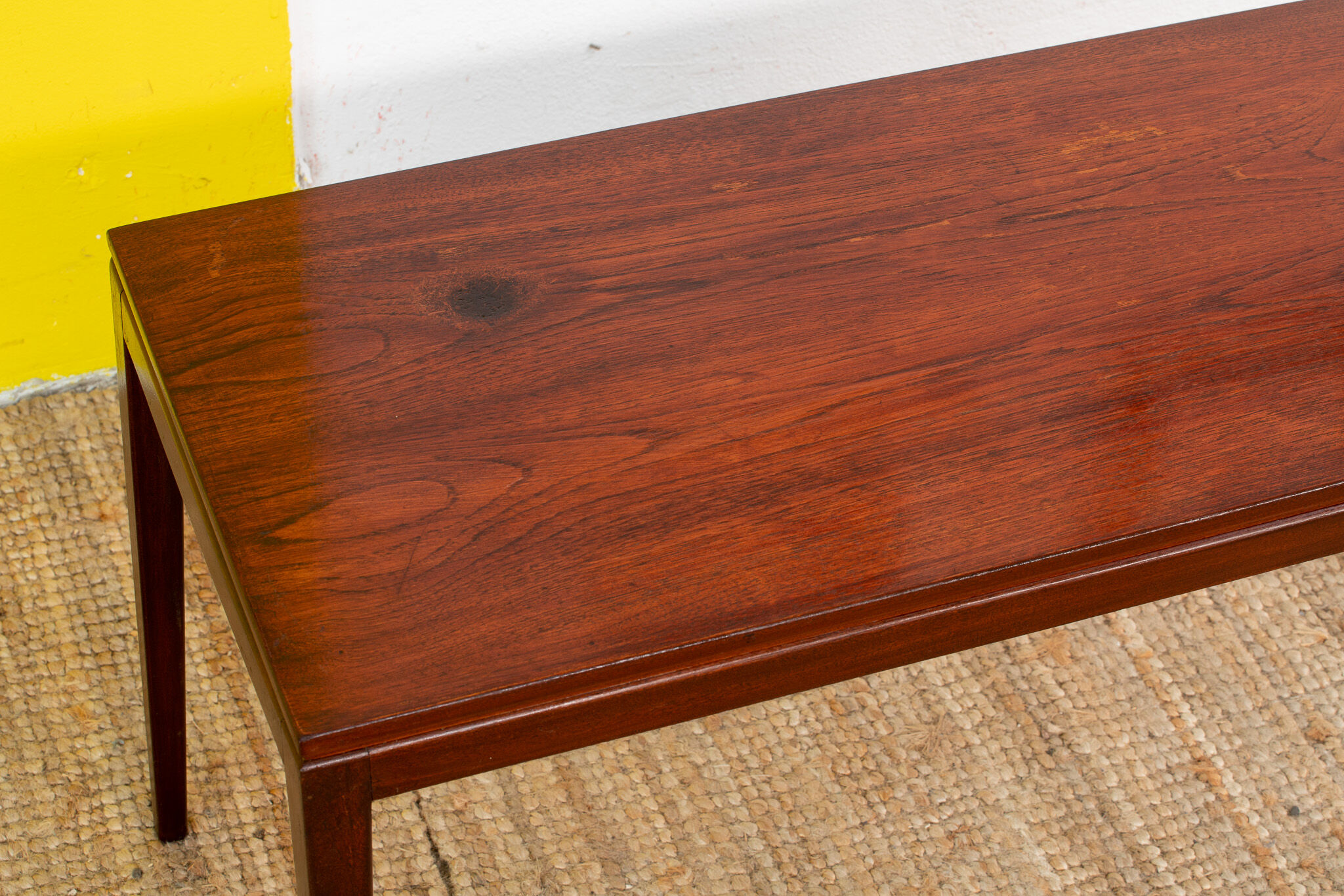 Vintage Scandinavian coffee table – 84 cm