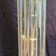 G. frattini for relco vintage chrome floor lamp with glass stems