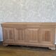 Large Louis Philippe buffet with 4 airbrushed doors