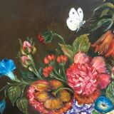 Painting "Flower Bouquet of the Garden" by H. Rivière