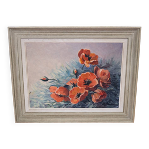 Huile sur toile – Bouquet