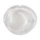 Solid glass ashtray, 1960s
