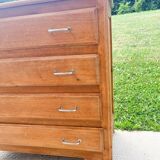 Scandinavian style 4-drawer chest of drawers