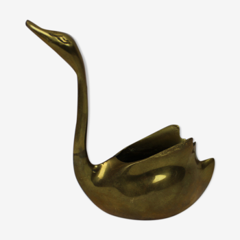 Brass swan