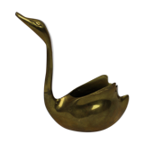 Brass swan