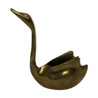 Brass swan